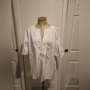 White Blouse Size Large